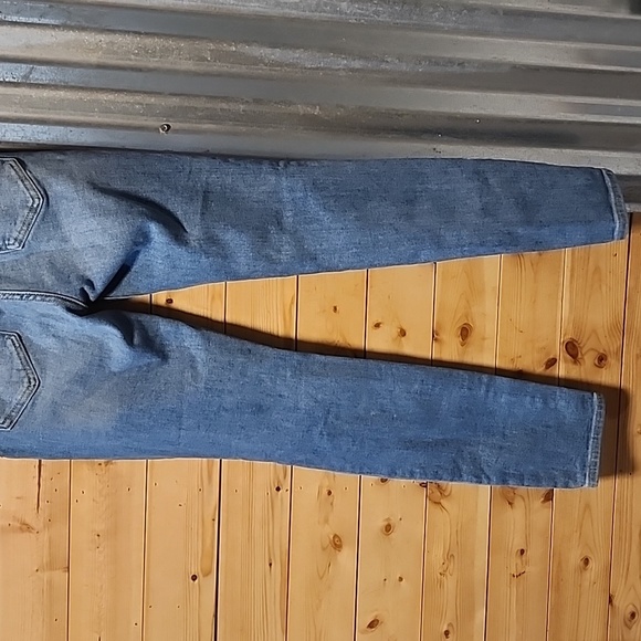 Lovers + Friends Jeans Ricky Low Rise Stretch Skinny in Denim Harper Blue 24 - Picture 8 of 10